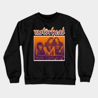 Motorhead Gradient White Crewneck Sweatshirt